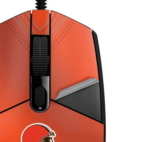 NFL Cleveland Browns Team Jersey G203 Prodigy RGB Wired Gaming Mouse Skin